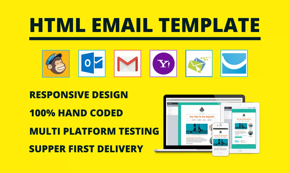 Do responsive HTML email template