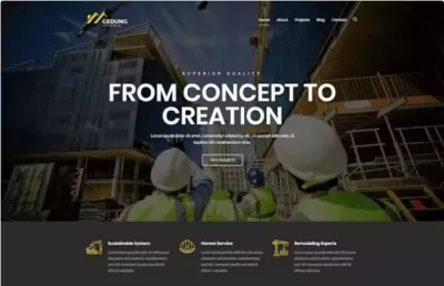 I will create an attractive professional website design with Figma